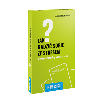 Zestaw fiszek - Agnieszka Jasińska - Jak radzić sobie ze stresem?