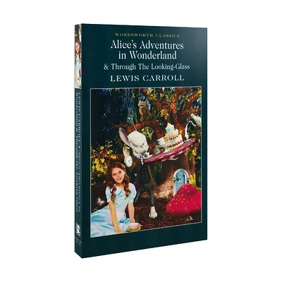 Lewis Carroll - Alice's Adventures in Wonderland and Through the Looking-Glass - książka w języku angielskim