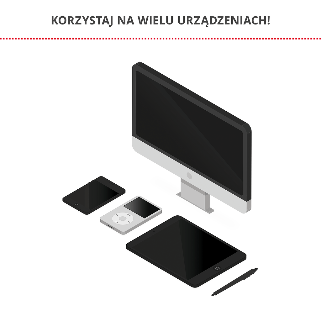 Fiszki audio - mozliwość słuchania na komputerze, smartfonie, tablecie, odtwarzaczu mp3