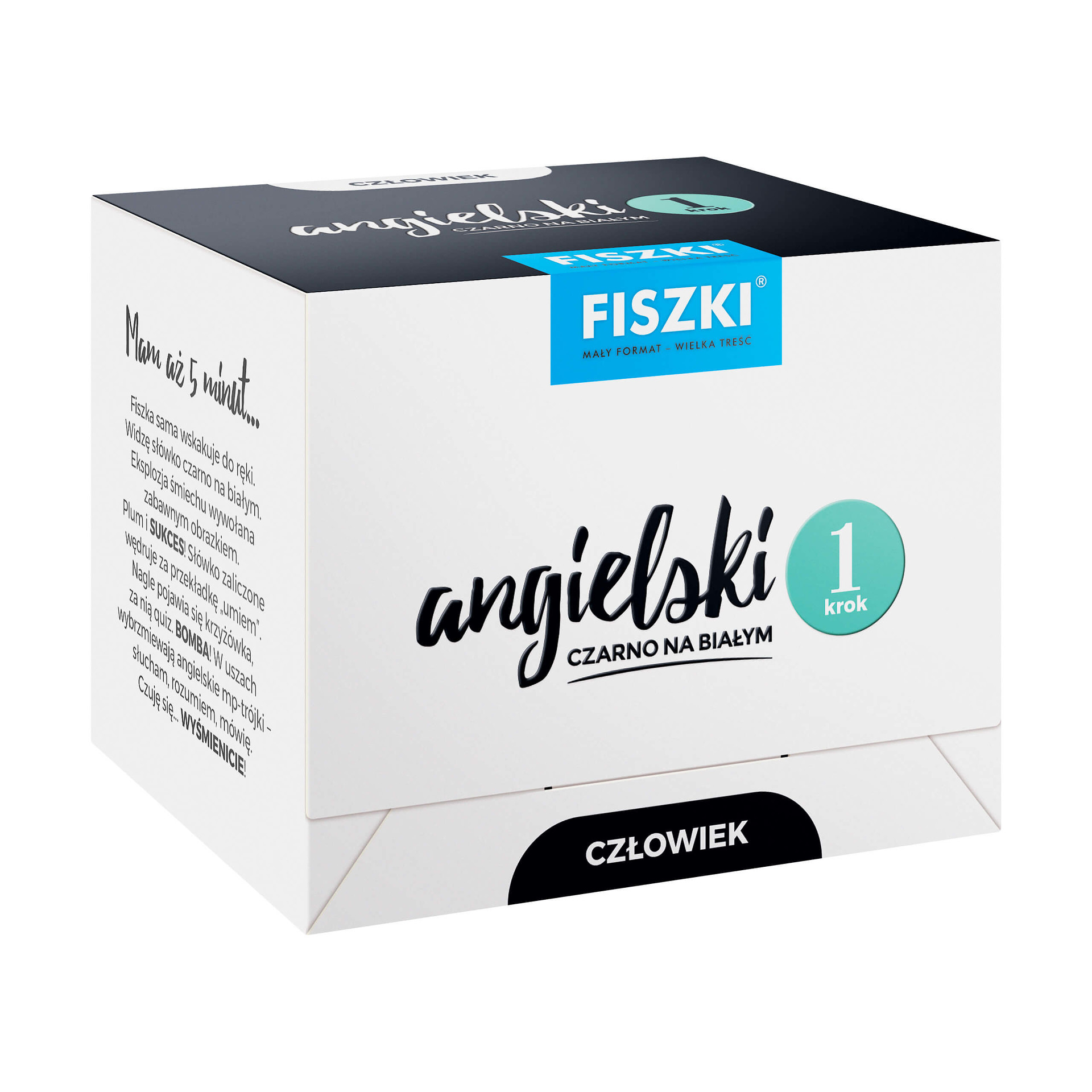 FISZKI - język angielski - Człowiek - krok 1 (poziom A1)