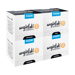 Zestaw fiszek obrazkowych - Angielski czarno na białym - krok 2