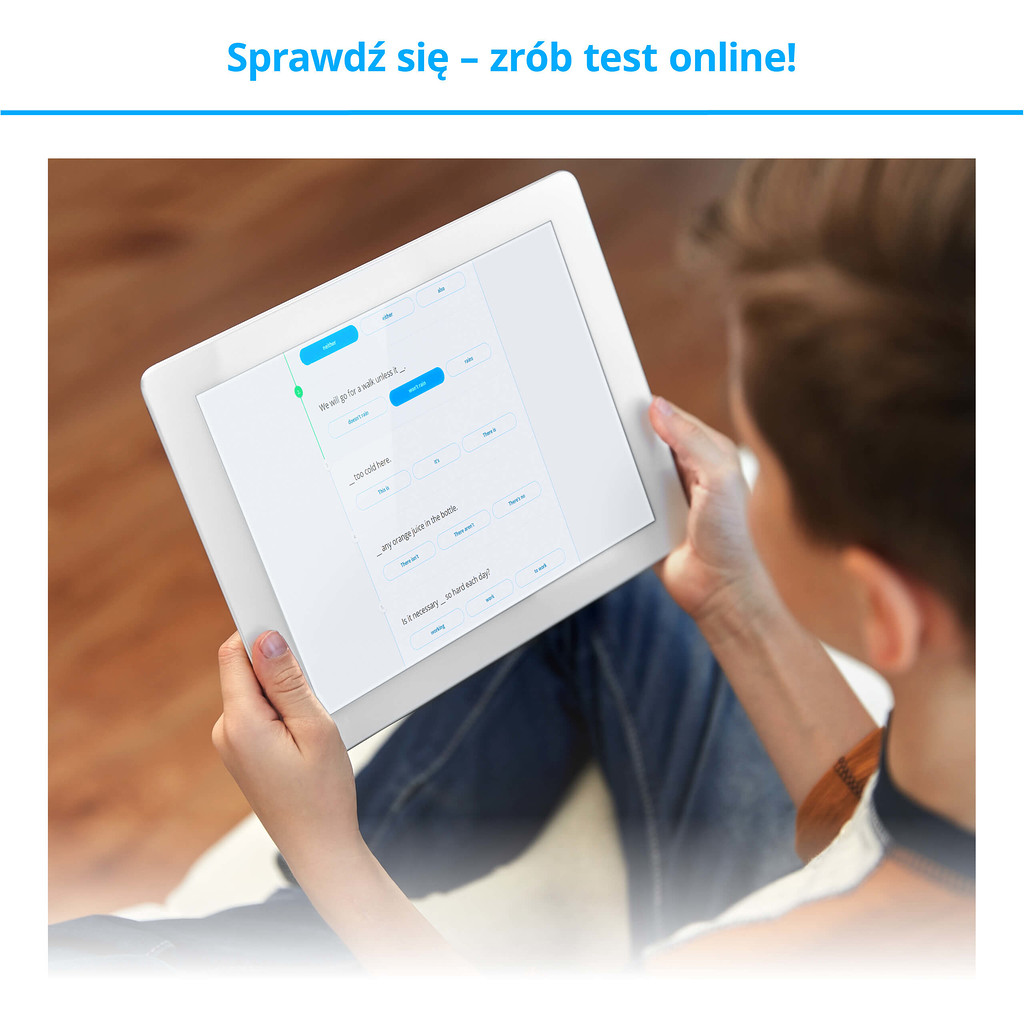 Materiały dodatkowe do fiszek - profesjonalne testy językowe online