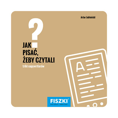 Zestaw fiszek - Artur Jabłoński - Jak pisać, żeby czytali? (e-book)
