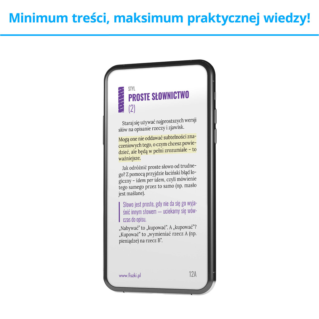 Fiszki szkoleniowe - e-booki prezentujące praktyczną wiedzę, wskazówki, ćwiczenia i porady