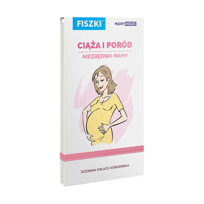 Zestaw fiszek - Ciąża i poród - niezbędnik Mamy