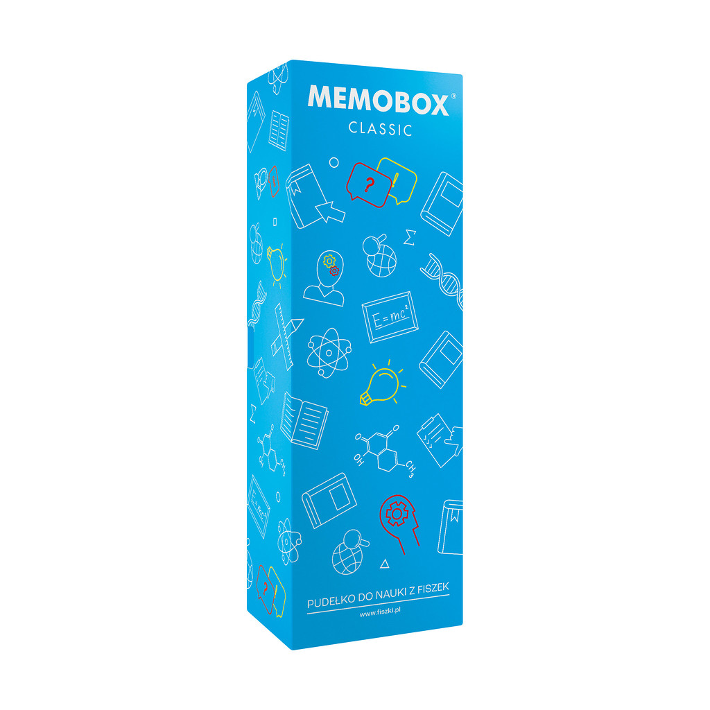 Classic - kartonowe pudełko memobox do efektywnej nauki języków obcych