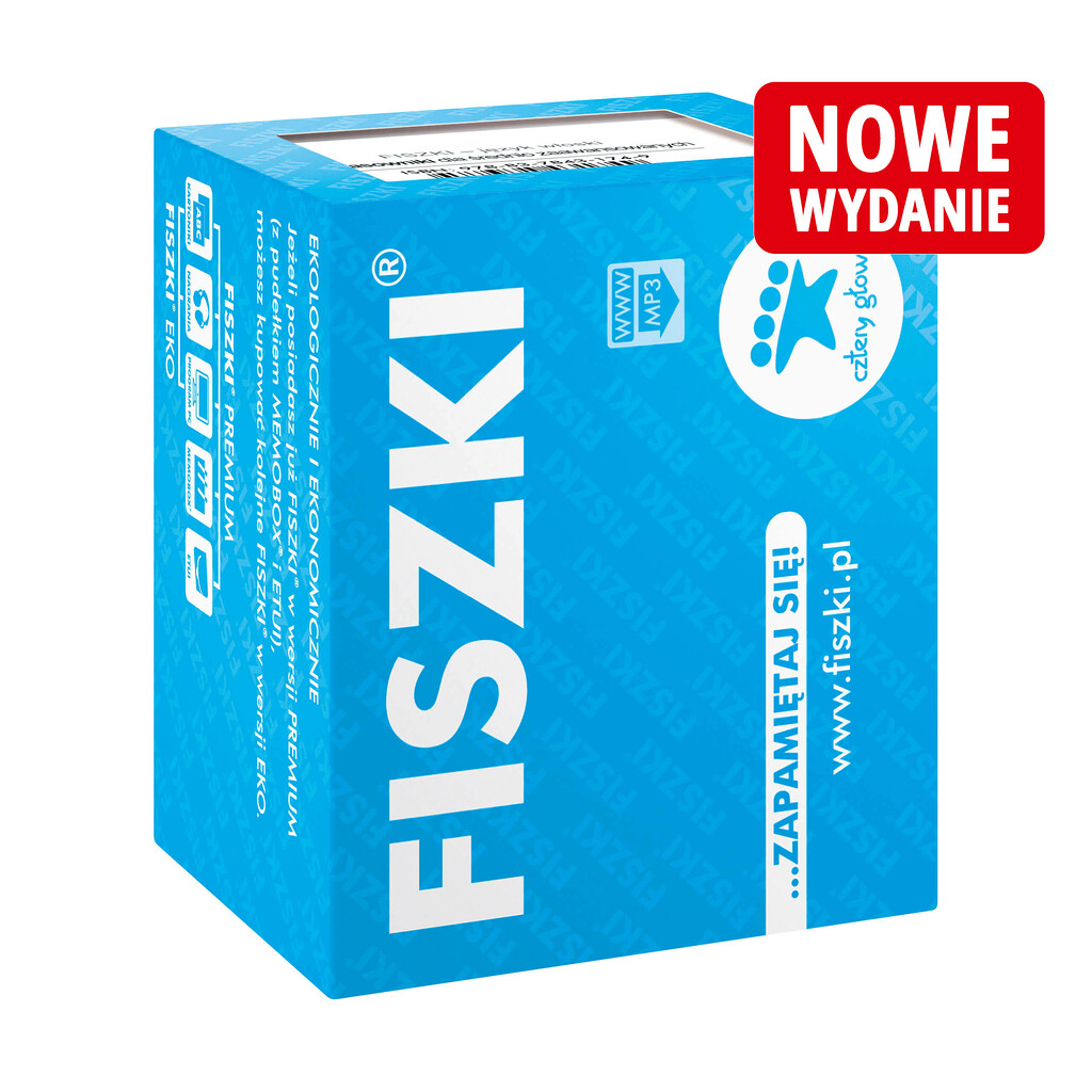 Fiszki Eko - język włoski - Czasowniki dla początkujących - skuteczna i szybka metoda nauki języka włoskiego