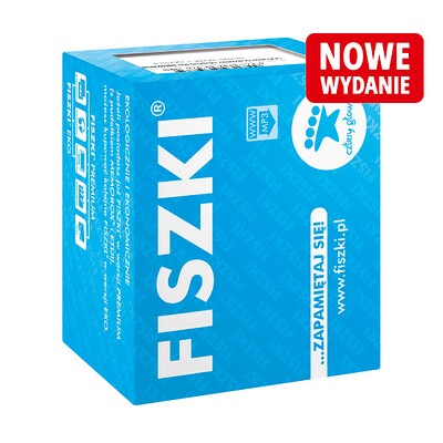 Zestaw fiszek - CZASOWNIKI A - włoski (wersja EKO)