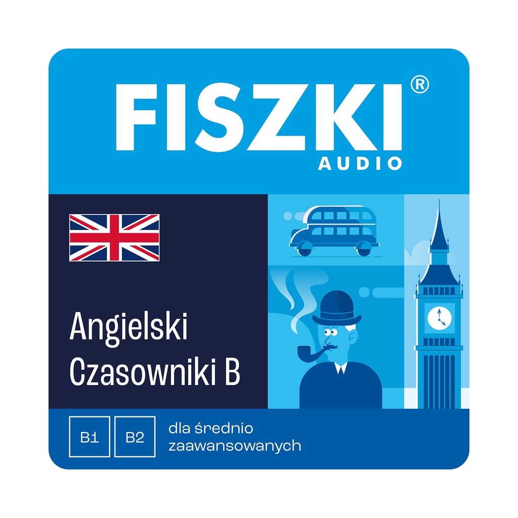 Fiszki audio - język angielski - czasowniki dla średnio zaawansowanych - nagrania mp3 do szybkiej nauki języka angielskiego