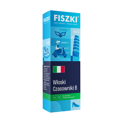 Zestaw fiszek - CZASOWNIKI B - włoski