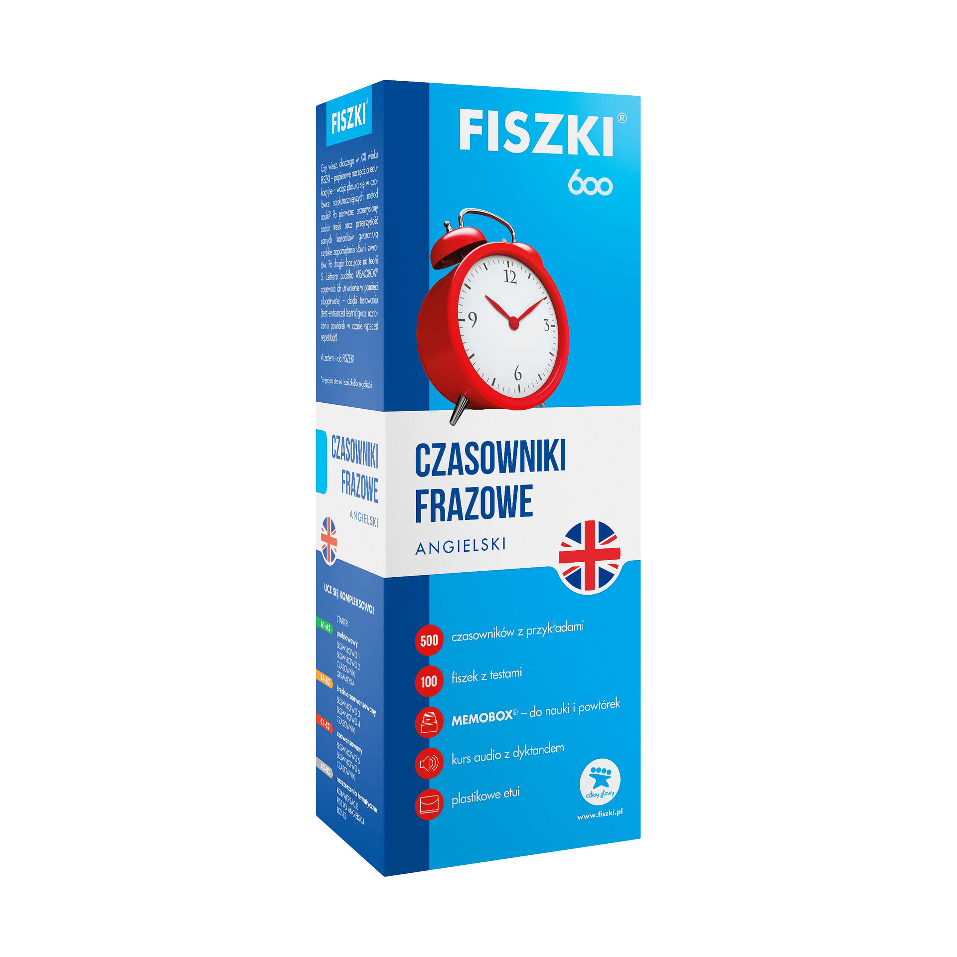 FISZKI - język angielski - Czasowniki frazowe (poziom A1-B2)