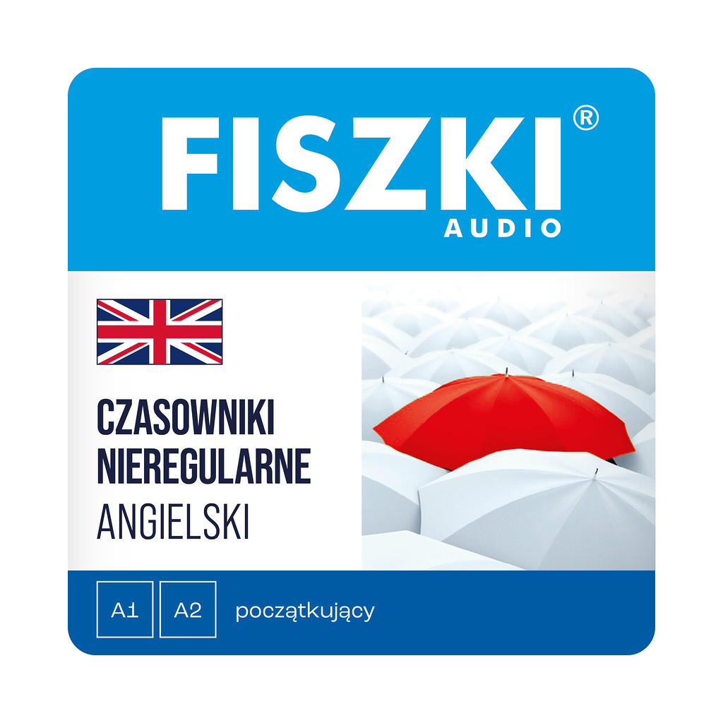 Fiszki audio - język angielski - czasowniki nieregularne - nagrania mp3 do szybkiej nauki języka angielskiego