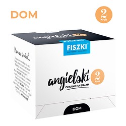 Fiszki ilustrowane - Angielski czarno na białym - Dom - krok 2
