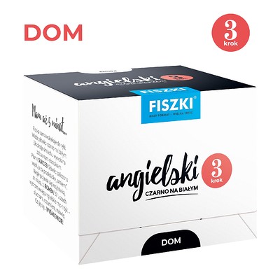 Zestaw fiszek - DOM - poziom B1 - angielski