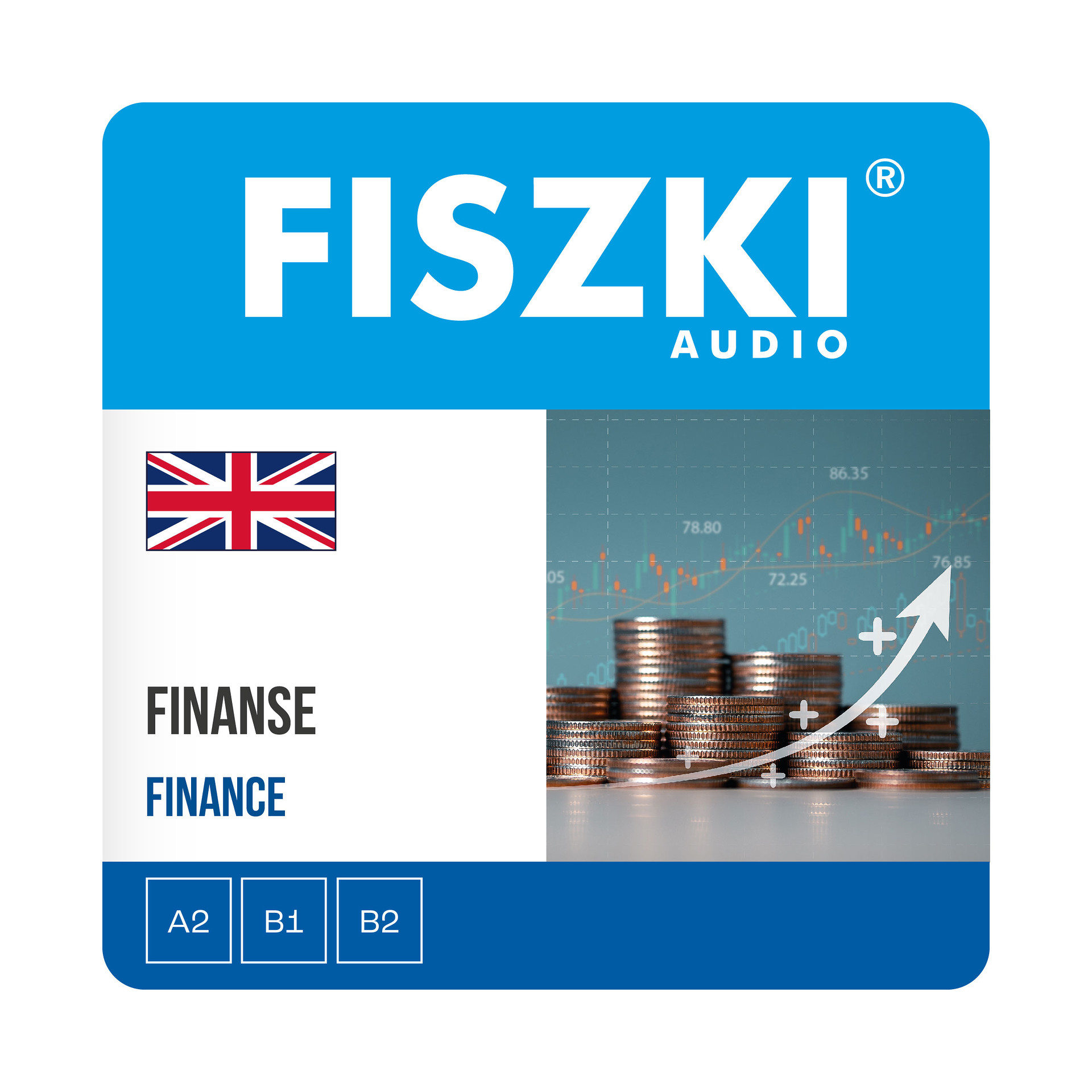 Kurs audio (audiobook mp3) - język angielski - Biznes - Finanse (poziom A2-B2)