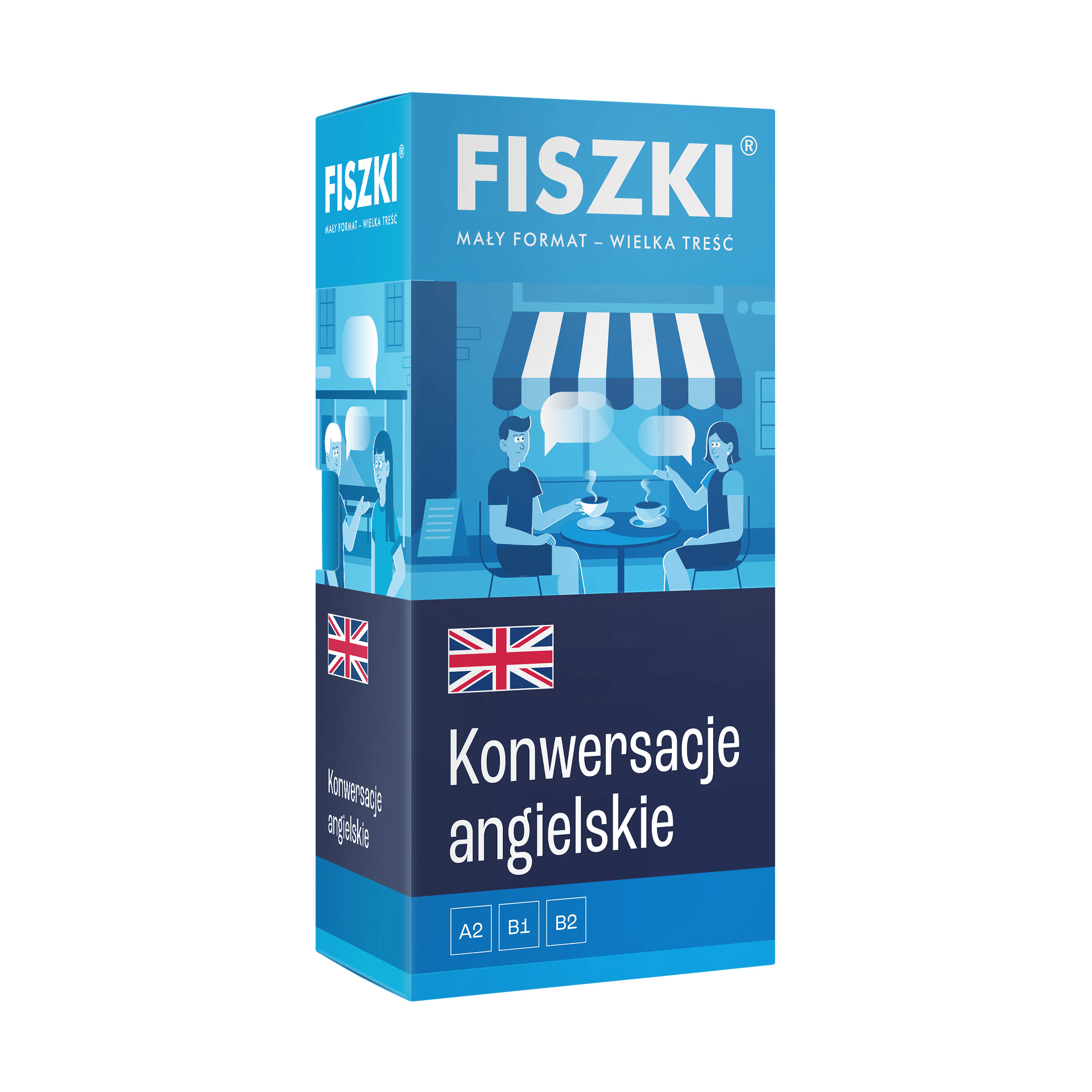 FISZKI - Język Angielski Konwersacje - Premium - Samodzielna nauka