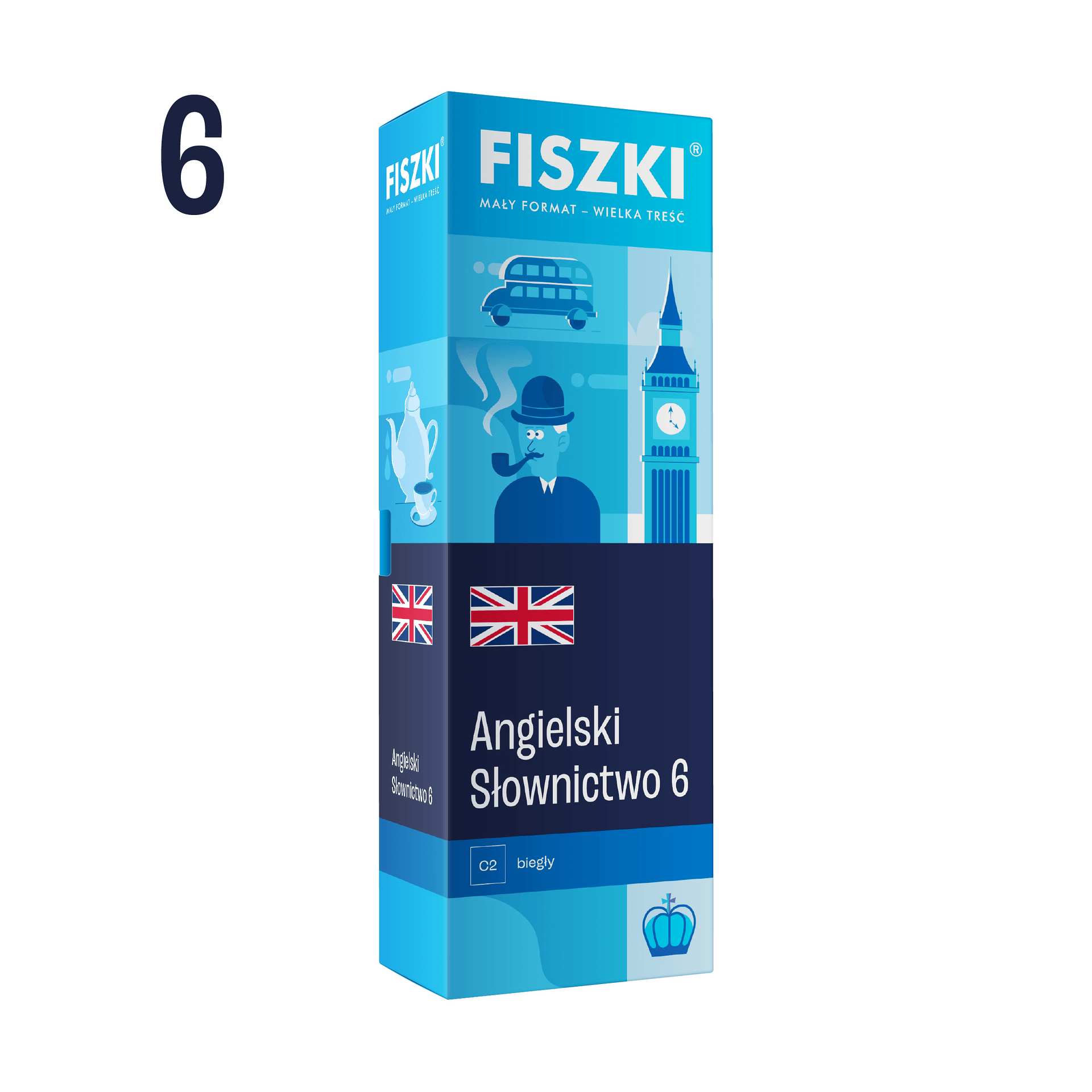 FISZKI - Język Angielski słownictwo 6 - Premium - Samodzielna nauka