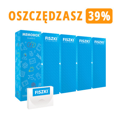 Zestaw fiszek - FRANCUSKI XL (wersja EKO) - oszczędzasz 183 zł!