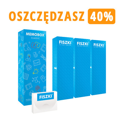 Zestaw fiszek - HISZPAŃSKI DLA ŚREDNIO ZAAWANSOWANYCH (wersja EKO) - oszczędzasz 146 zł!