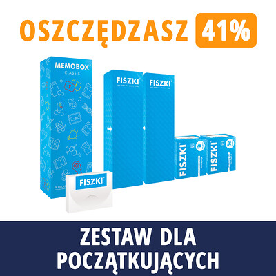 Zestaw fiszek - HISZPAŃSKI DLA POCZĄTKUJĄCYCH (wersja EKO) - oszczędzasz 151 zł!