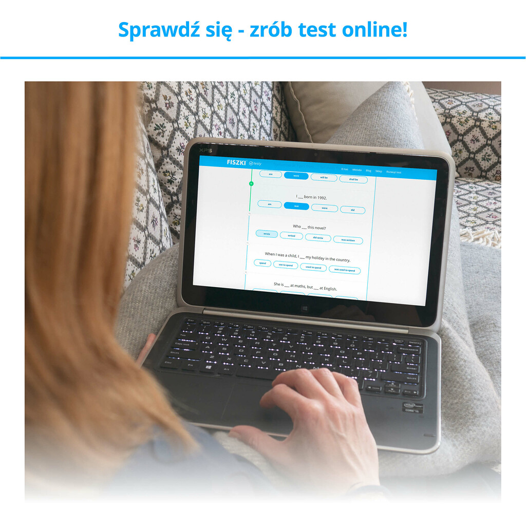 Materiały dodatkowe do fiszek - profesjonalne testy językowe online
