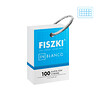 Fiszki in blanco ring - 100 sztuk czystych fiszek w standardowym formacie na metalowym kółeczku