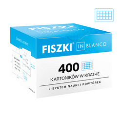 Fiszki in blanco max