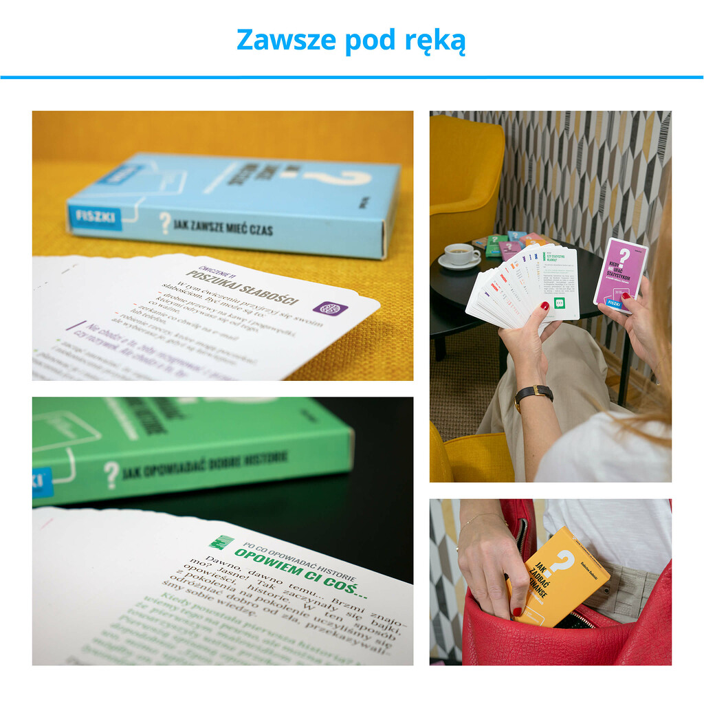 Fiszki szkoleniowe - wiedza zawsze pod ręką