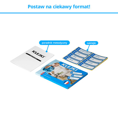 Klejki - zestaw do skutecznej nauki języka francuskiego na poziomie podstawowym