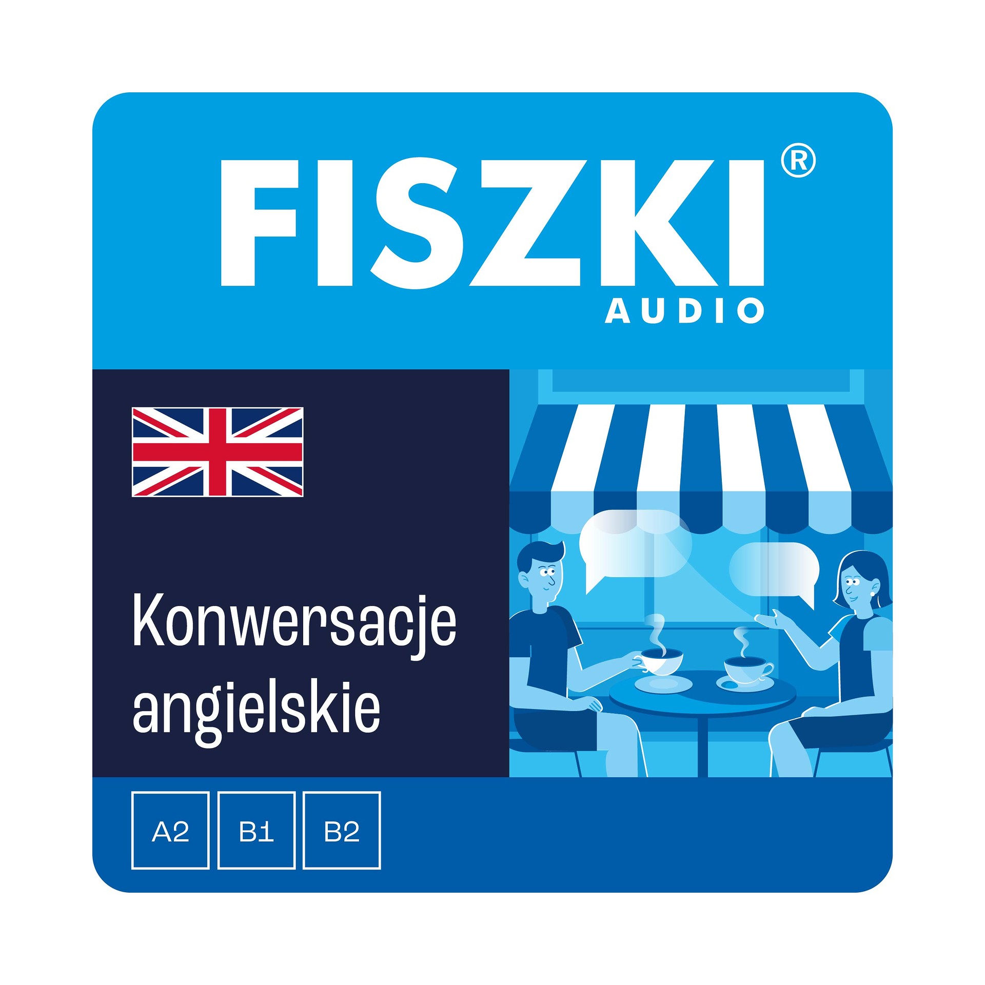 Kurs audio (audiobook mp3) - język angielski - Konwersacje (poziom A2-B2)