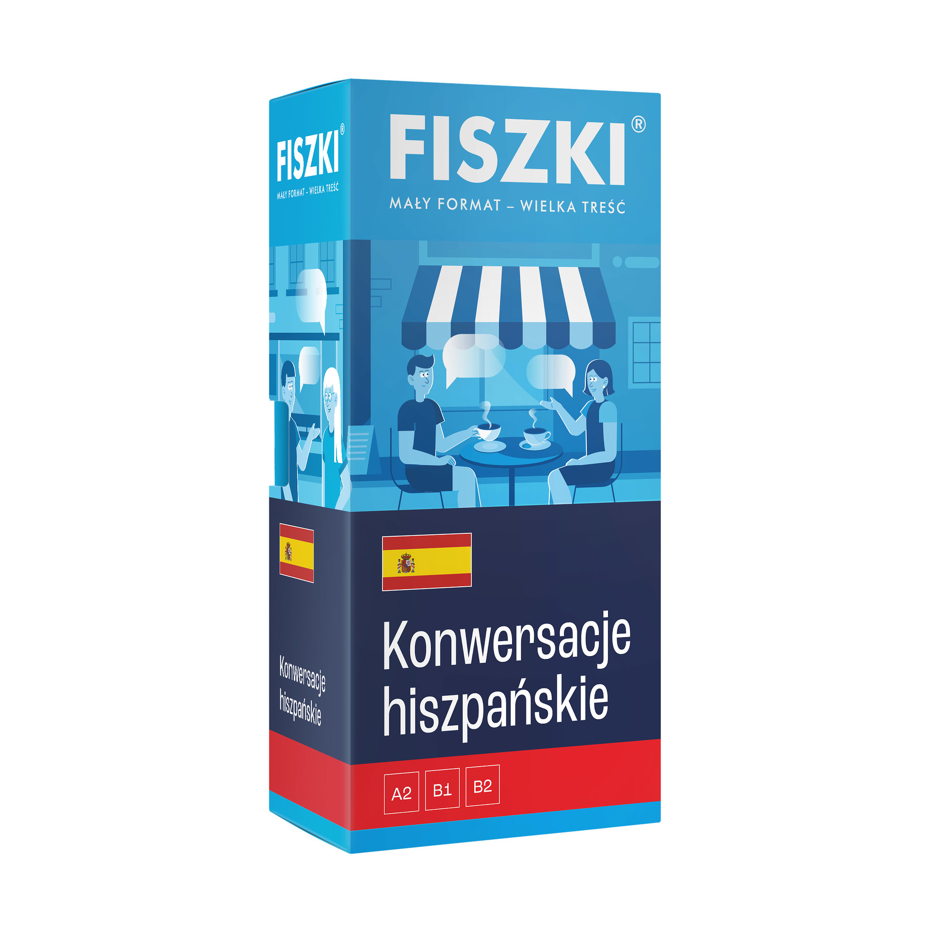 FISZKI - język hiszpański - Konwersacje (poziom A2-B2)