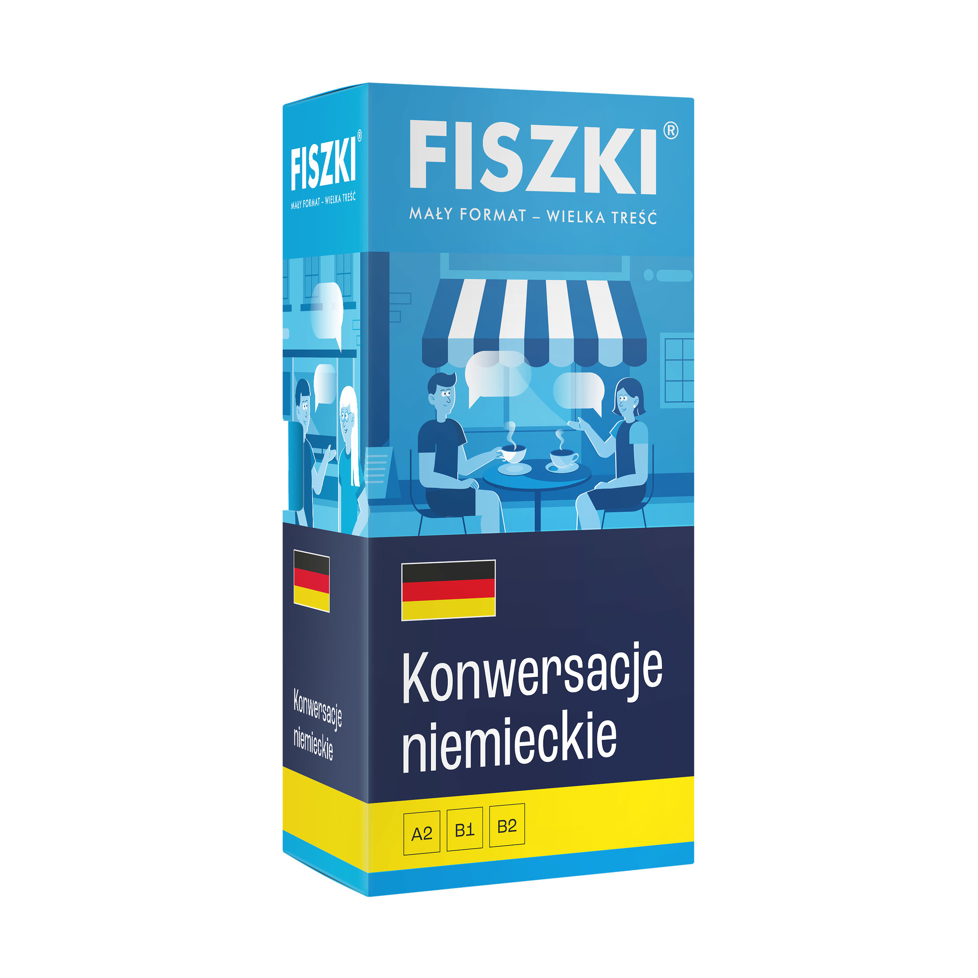 FISZKI - język niemiecki - Konwersacje (poziom A2-B2)