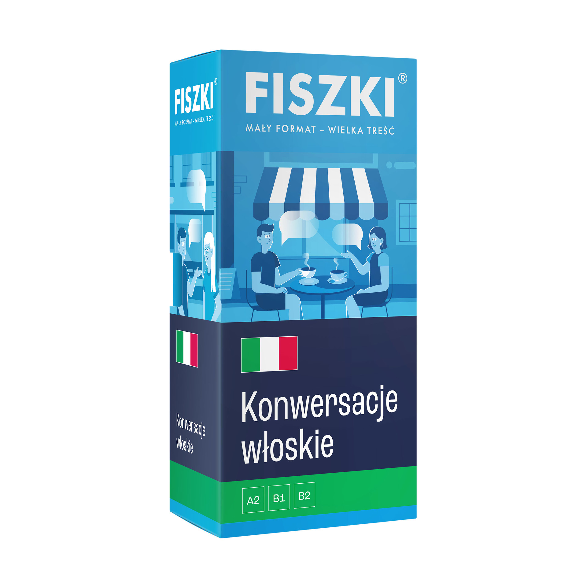 FISZKI - język włoski - Konwersacje (poziom A2-B2)