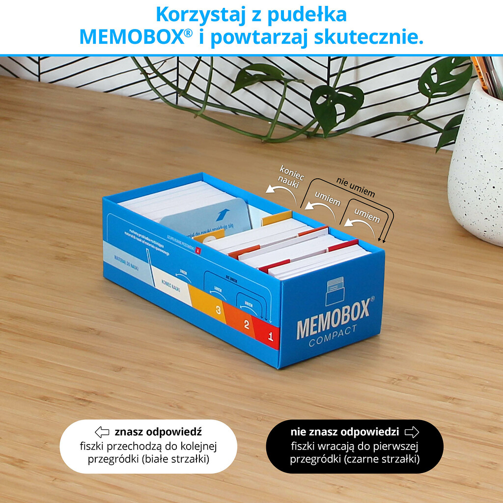 Memobox - pudełko do nauki i powtórek