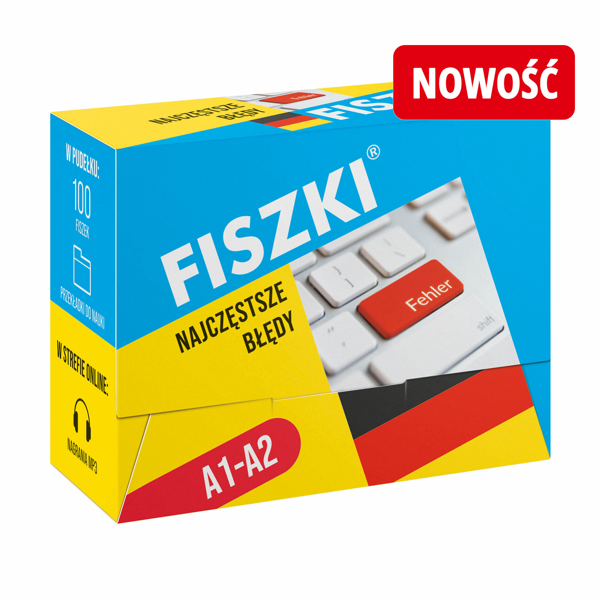 FISZKI - język niemiecki - Najczęstsze błędy (poziom A1-A2)