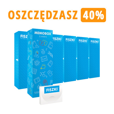 Zestaw fiszek - NIEMIECKI XL (wersja EKO) - oszczędzasz 276 zł!