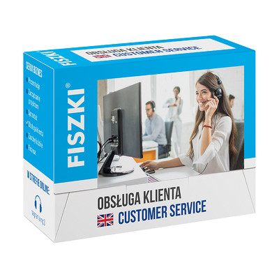 Zestaw fiszek - OBSŁUGA KLIENTA - angielski