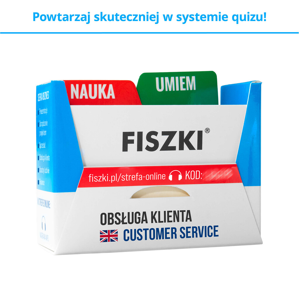 Przekładki umożliwiające skuteczną naukę języka angielskiego z fiszek