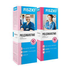 Zestaw fiszek - Pielęgniarstwo - zakres podstawowy i rozszerzony