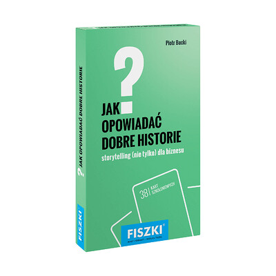 Zestaw fiszek - Piotr Bucki - Jak opowiadać dobre historie?