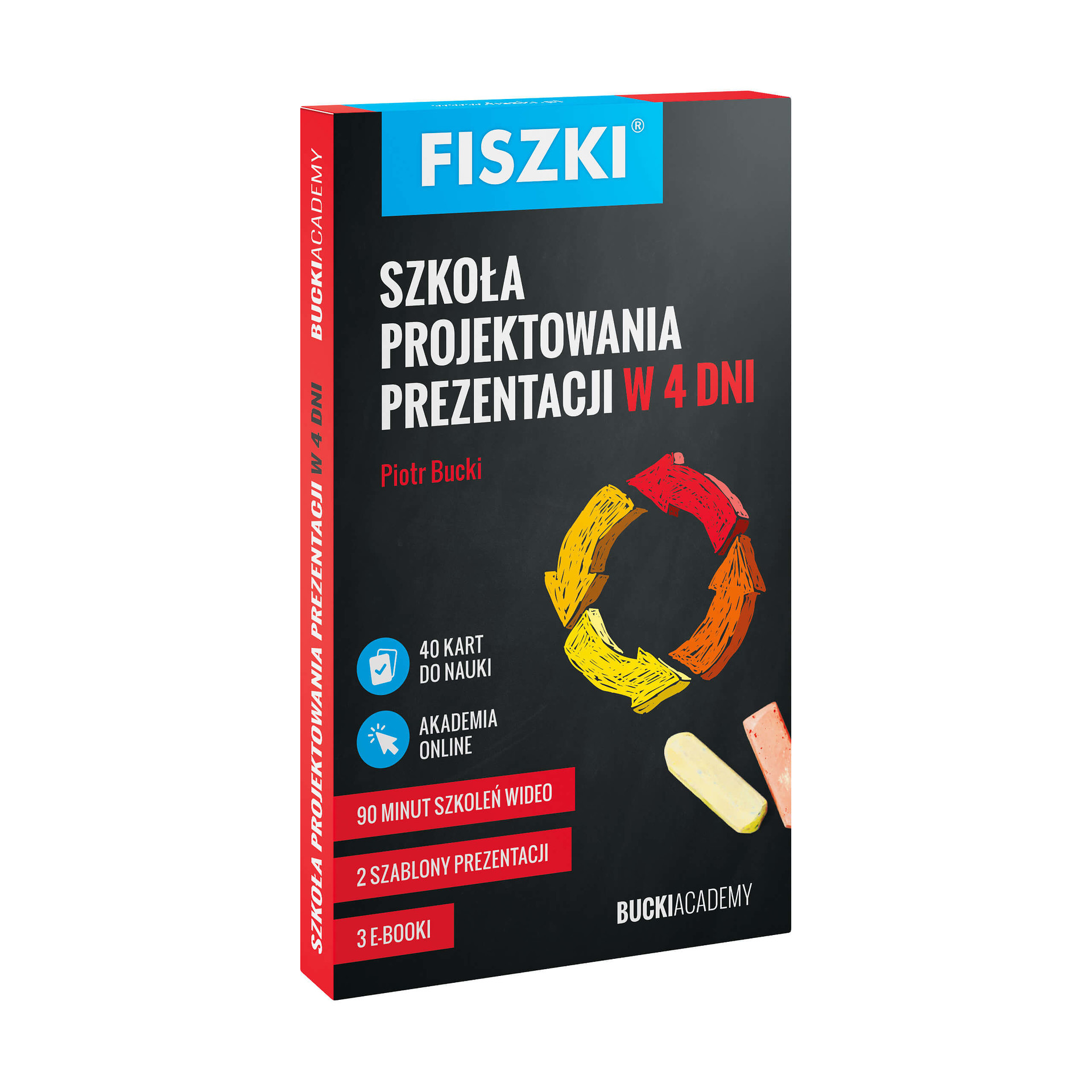 Szkoła projektowania prezentacji w 4 dni - Piotr Bucki - poradnik