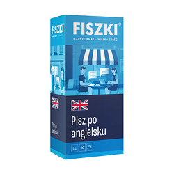 Fiszki - Pisz po angielsku