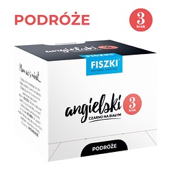 Fiszki ilustrowane - Angielski czarno na białym - Podróże - krok 3