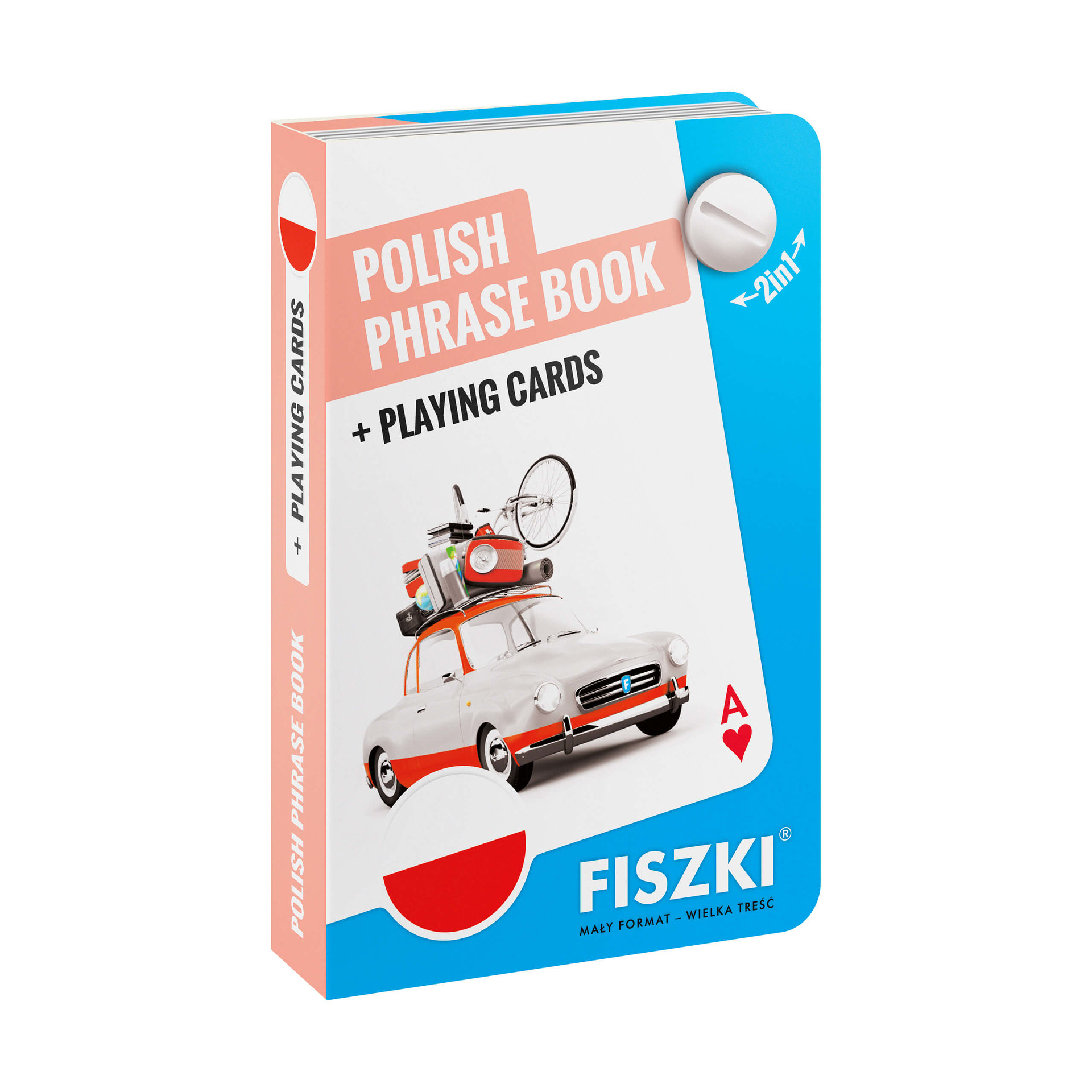 PHRASE BOOK + playing cards 2in1 - Polish