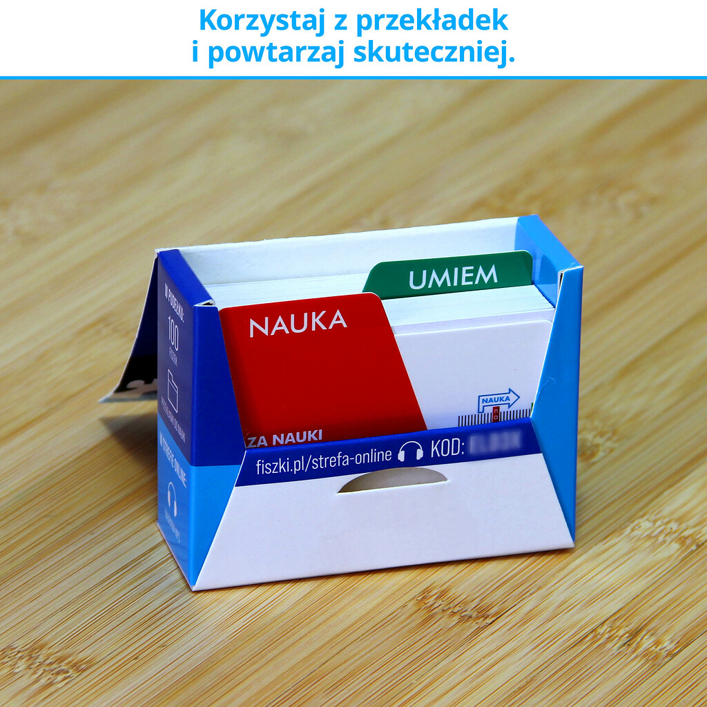 Przekładki umożliwiające skuteczną naukę języka rosyjskiego z fiszek