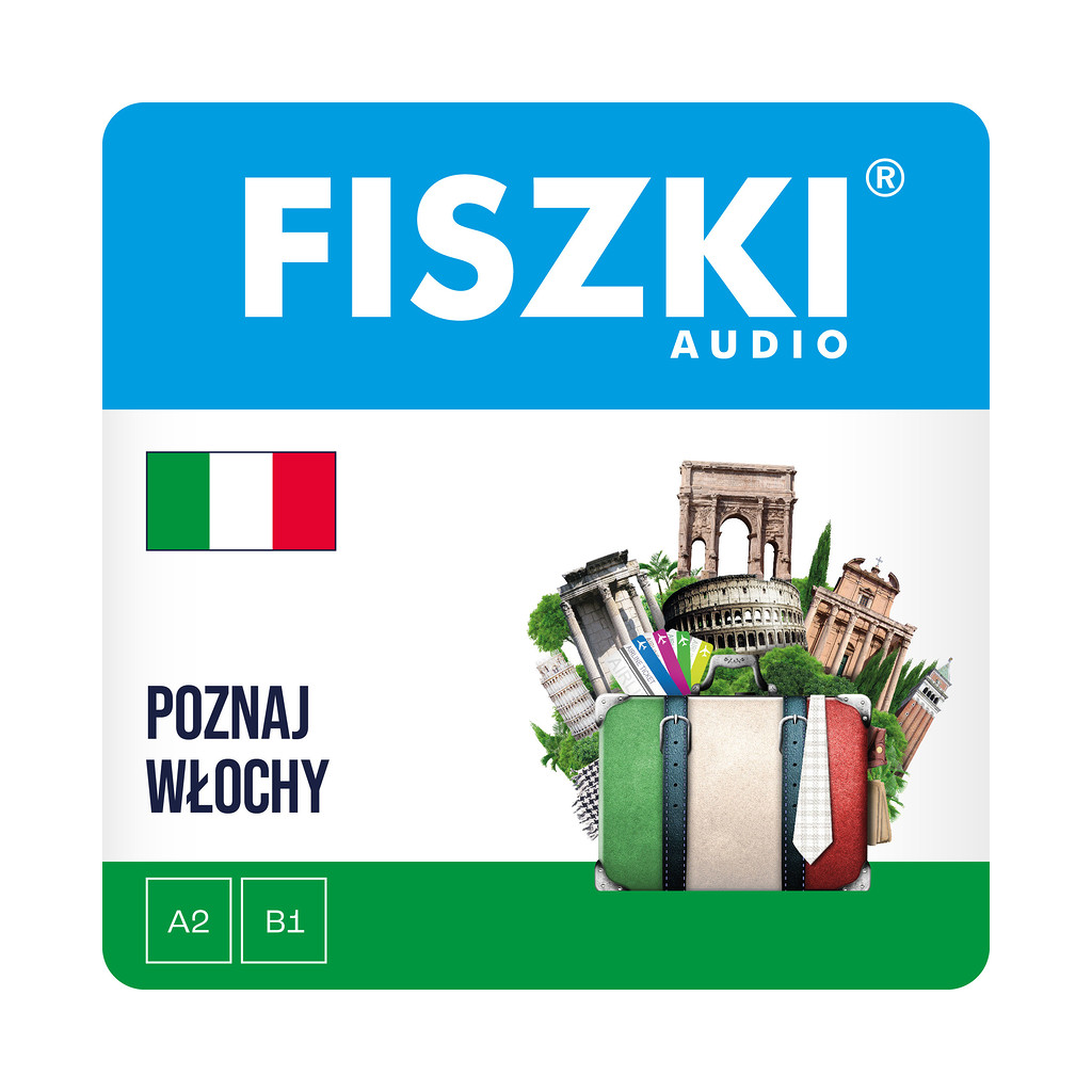 Fiszki audio - język włoski - poznaj Włochy - nagrania mp3 do szybkiej nauki języka włoskiego