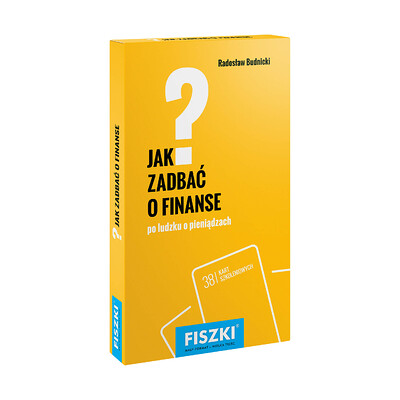 Zestaw fiszek - Radosław Budnicki - Jak zadbać o finanse?