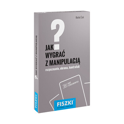 Zestaw fiszek - Rafał Żak - Jak wygrać z manipulacją?