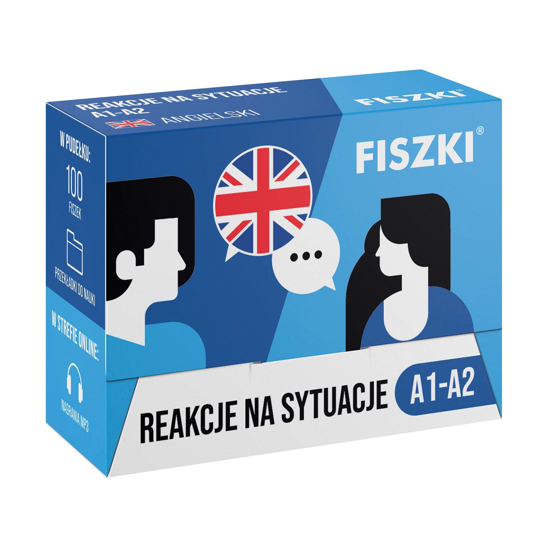 FISZKI - język angielski - Reakcje na sytuacje (poziom A1-A2)