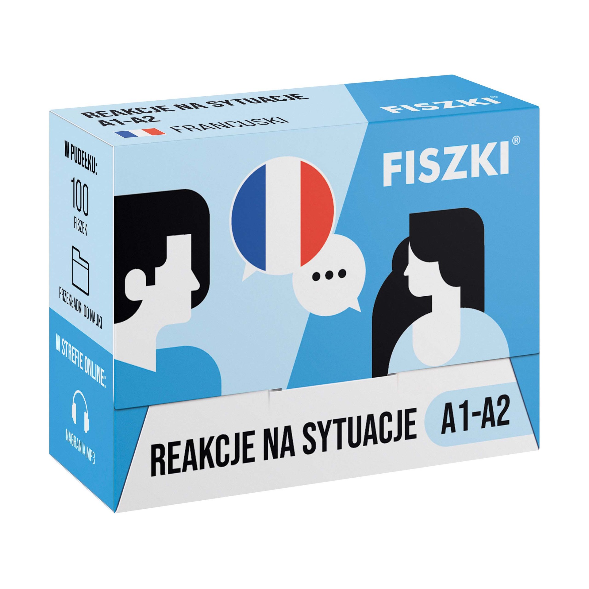 FISZKI - język francuski - Reakcje na sytuacje (poziom A1-A2)